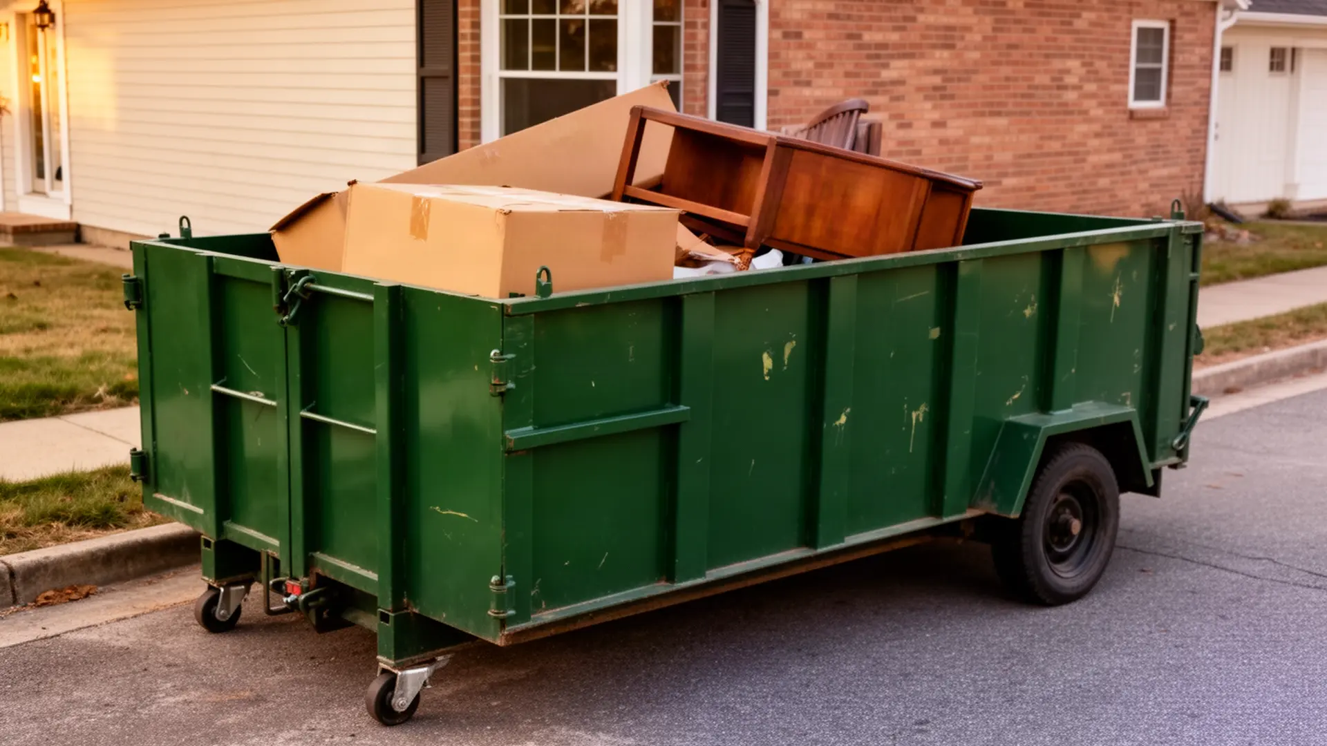 Roll-off dumpster from Iron Ridge Dumpster Rental Inc. in Mission Viejo, CA